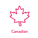 Candian maple leaf icon
